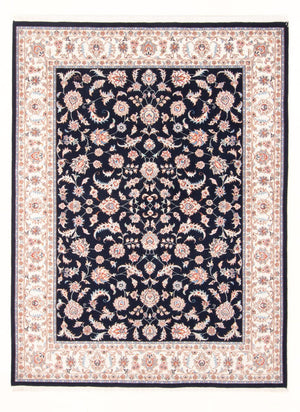 Tapis persan - Tabriz - Royal - 200 x 150 cm - bleu foncé