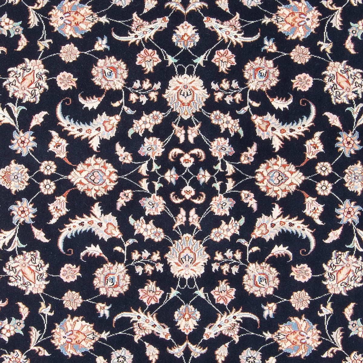 Tapis persan - Tabriz - Royal - 200 x 150 cm - bleu foncé