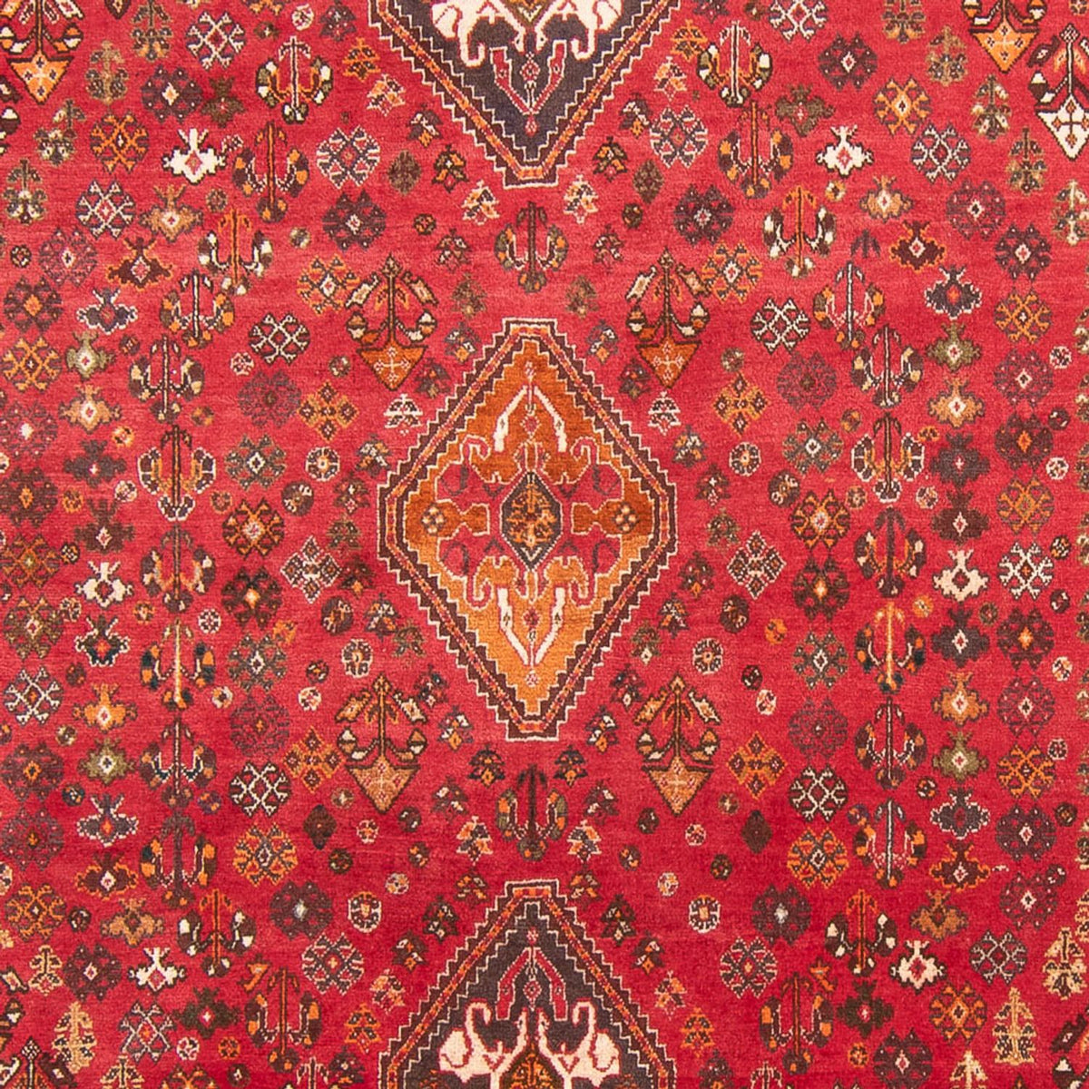 Tapis persan - Nomadic - 283 x 178 cm - rouge