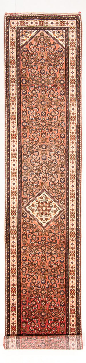 Tapis de couloir Tapis persan - Nomadic - 400 x 78 cm - rouge