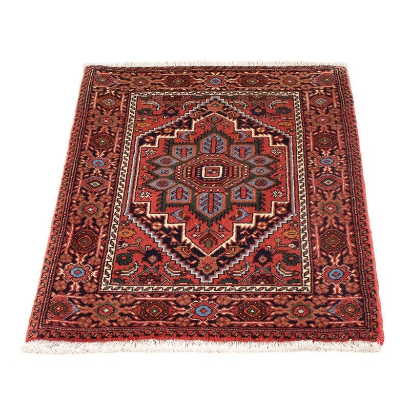 Tapis persan - Nomadic - 89 x 60 cm - rouge