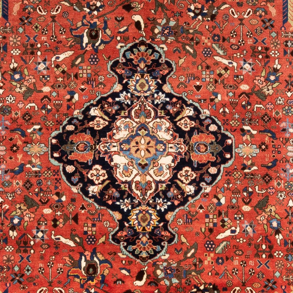 Tapis persan - Nomadic - 302 x 204 cm - rouge
