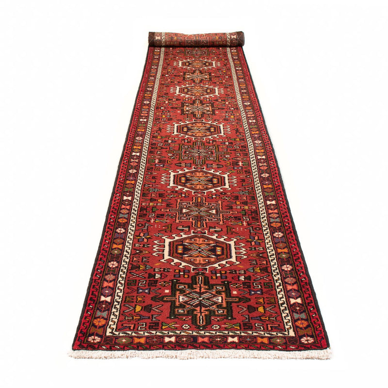 Tapis de couloir Tapis persan - Nomadic - 481 x 77 cm - rouge