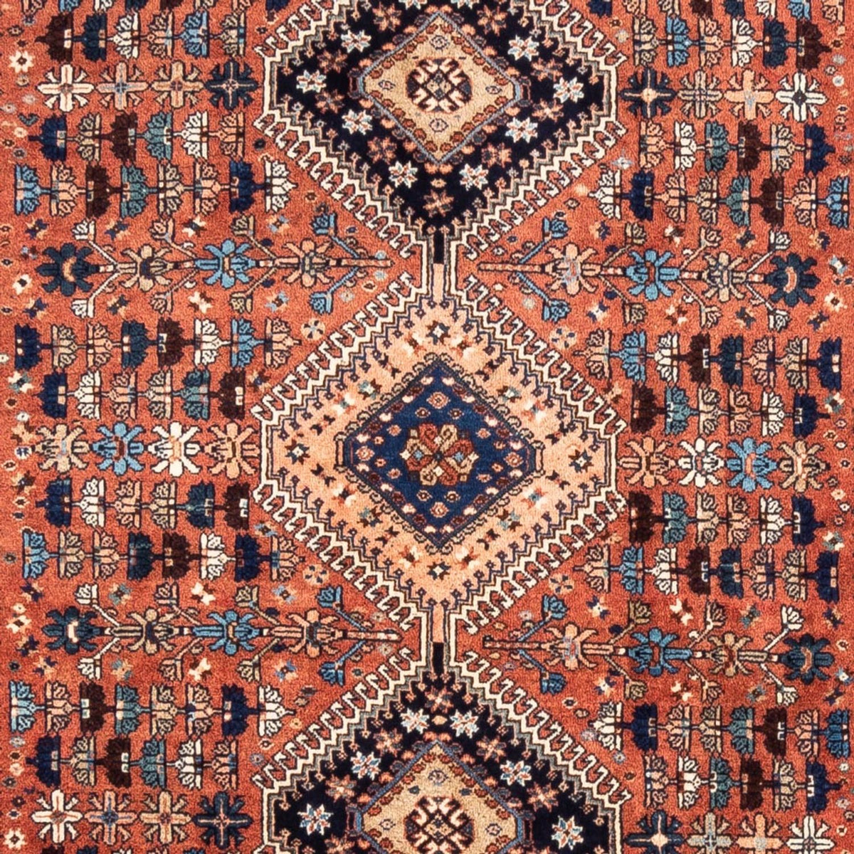 Tapis persan - Nomadic - 240 x 153 cm - rouge
