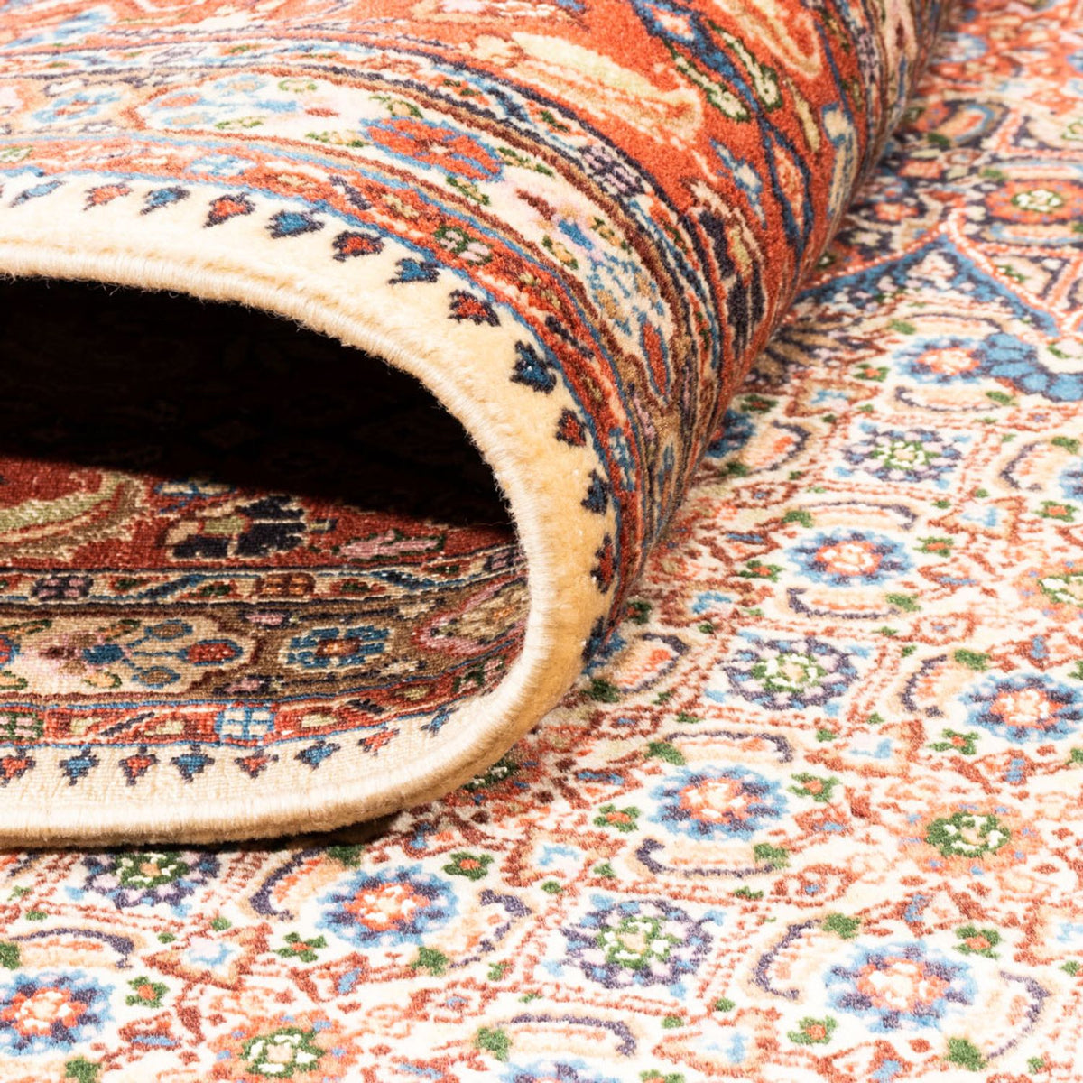 Tapis persan - Classique - 244 x 194 cm - beige foncé