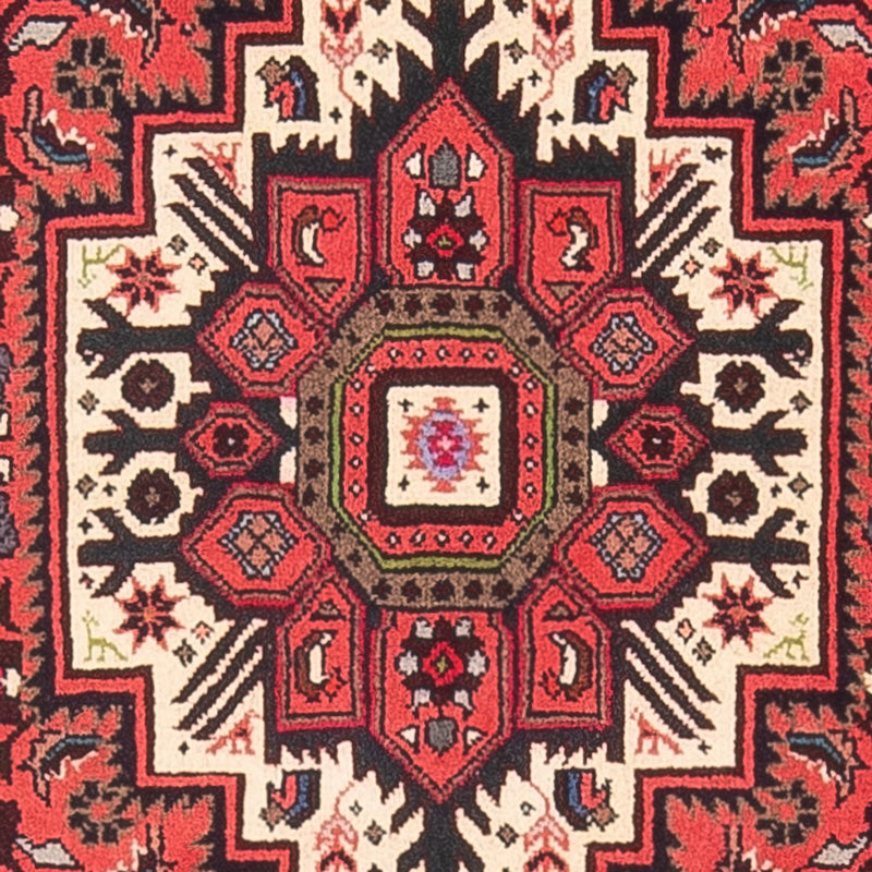 Tapis persan - Nomadic - 122 x 83 cm - rouge