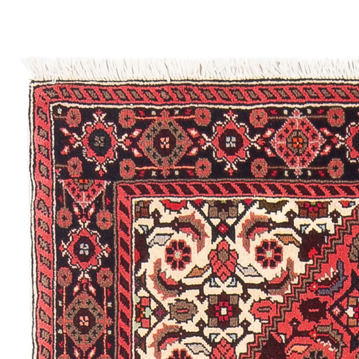 Tapis persan - Nomadic - 122 x 83 cm - rouge