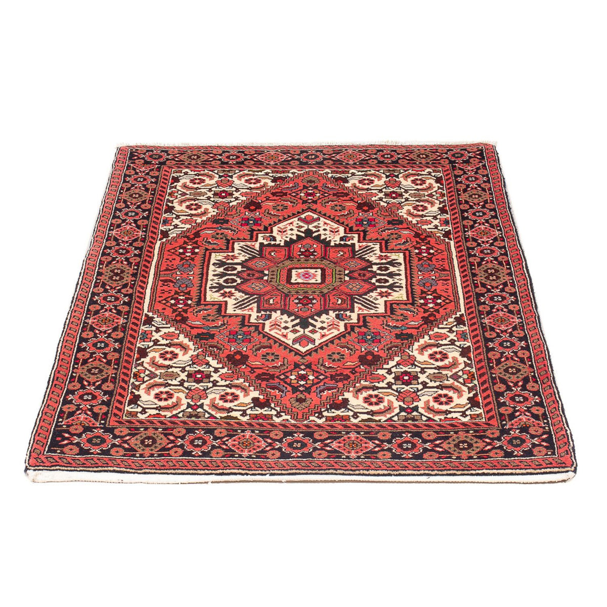 Tapis persan - Nomadic - 122 x 83 cm - rouge