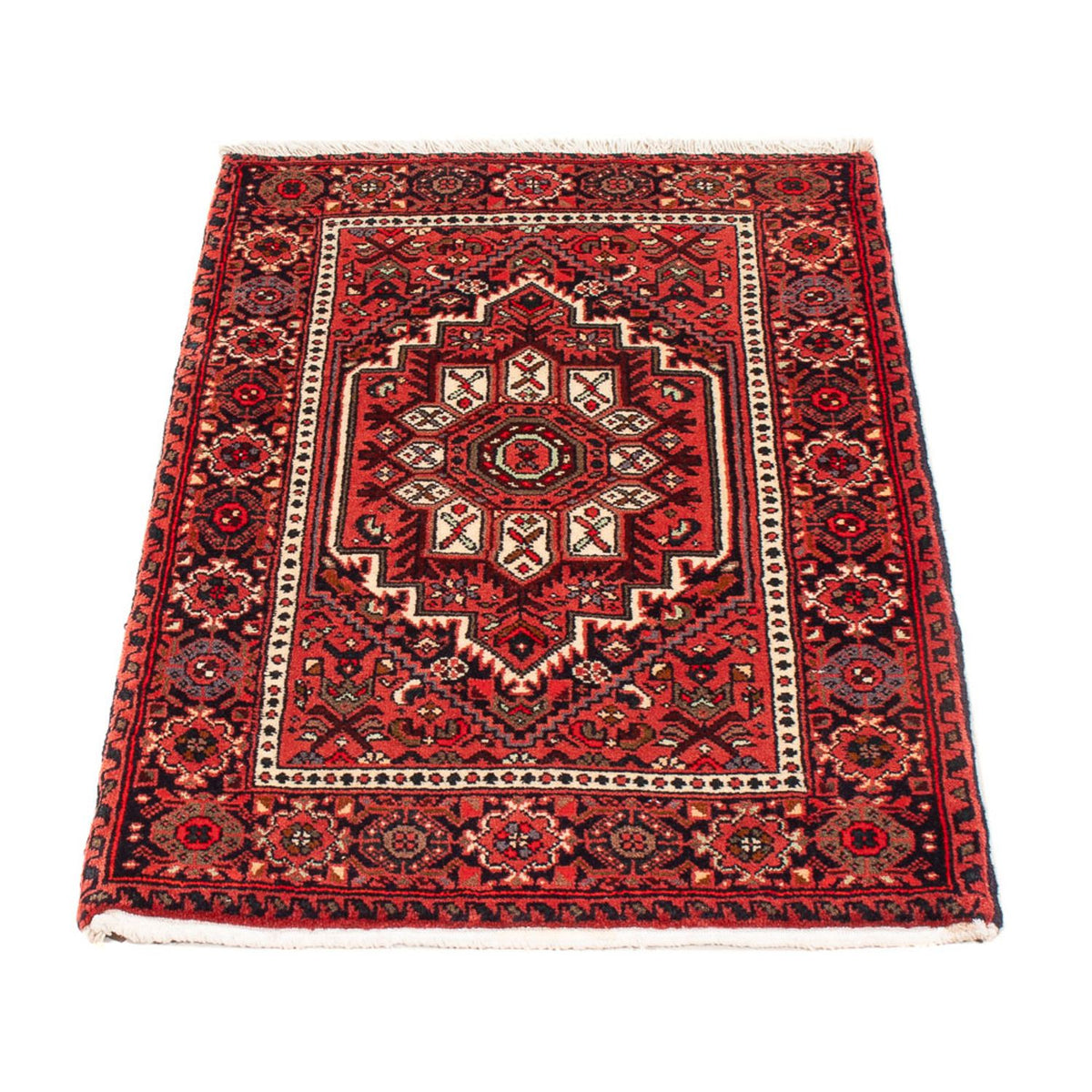 Tapis persan - Nomadic - 94 x 60 cm - rouge