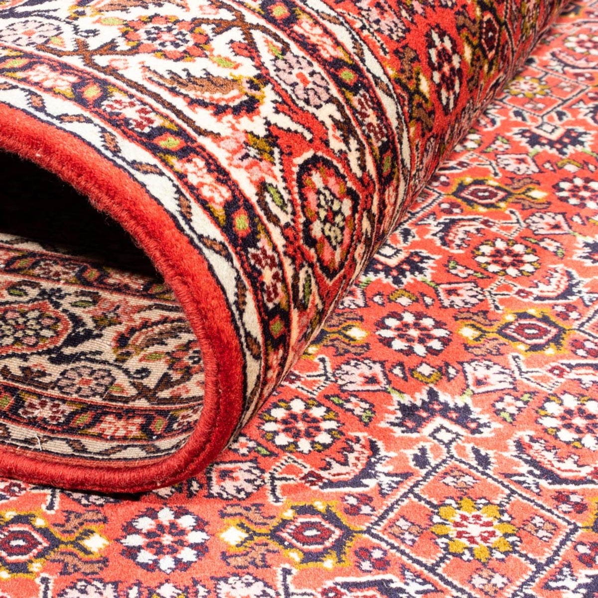 Tapis persan - Bidjar - 242 x 168 cm - rouge