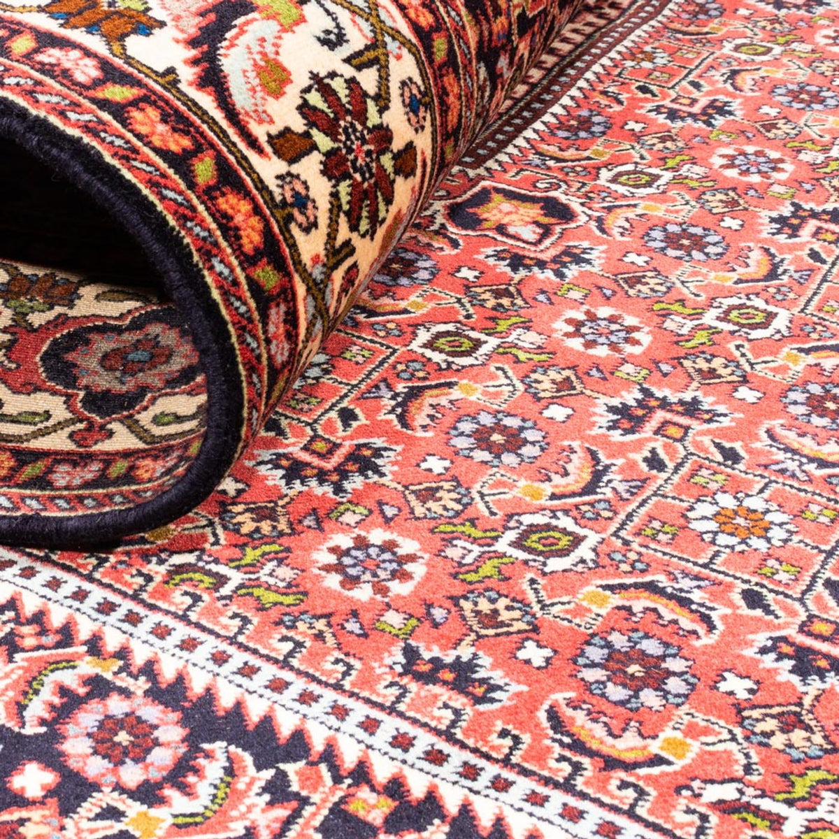 Tapis persan - Bidjar - 247 x 168 cm - rouge