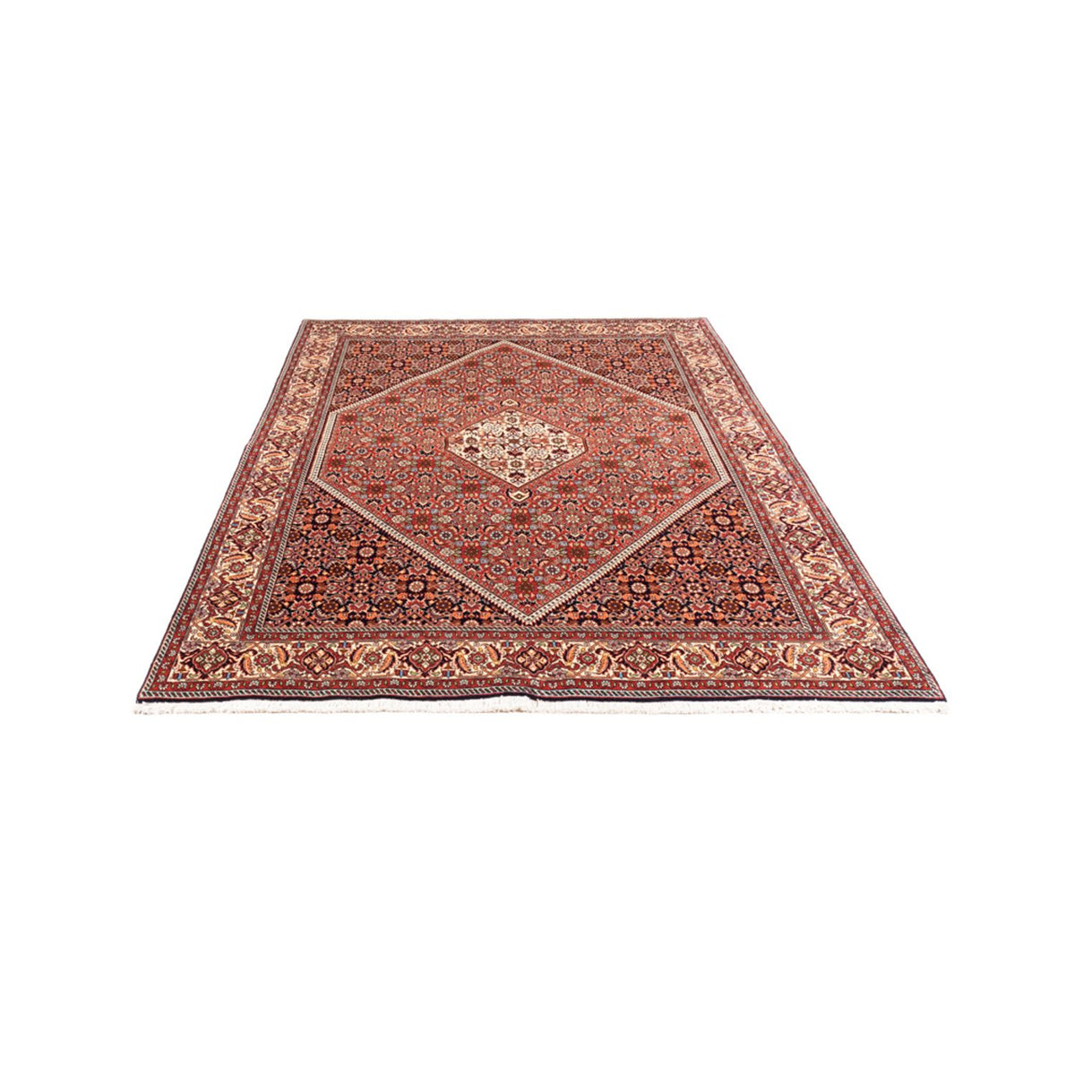 Tapis persan - Bidjar - 240 x 168 cm - rouge