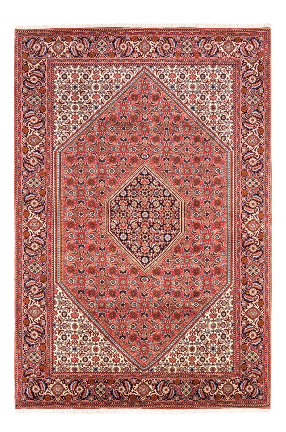 Tapis persan - Bidjar - 248 x 171 cm - rouge