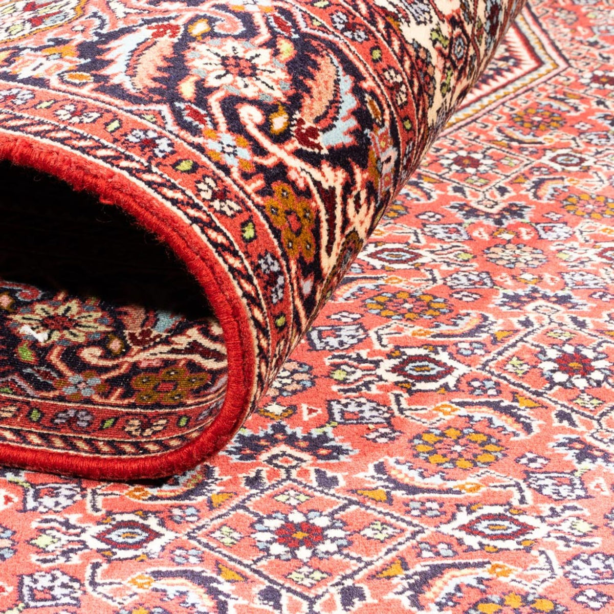 Tapis persan - Bidjar - 248 x 171 cm - rouge