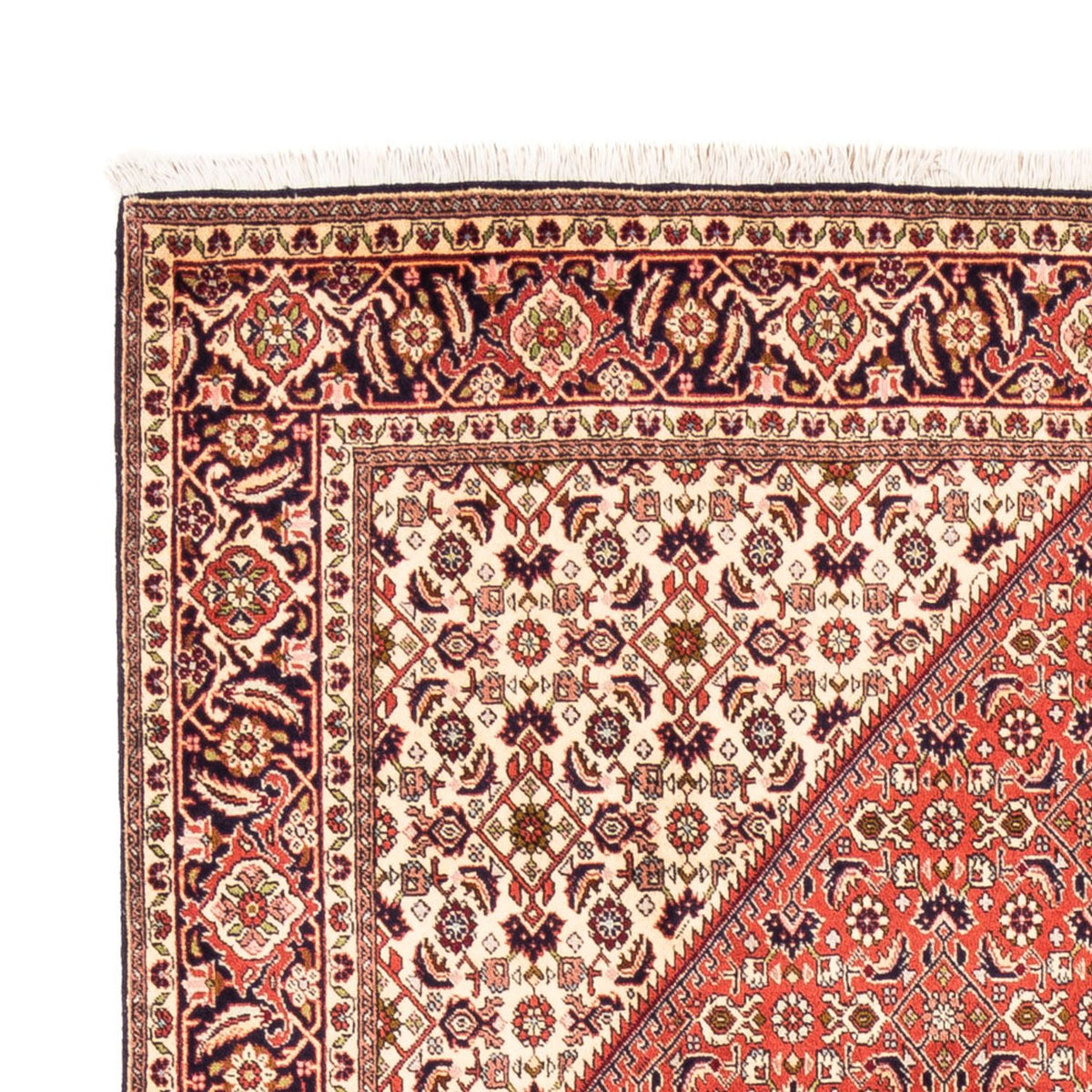Tapis persan - Bidjar - 238 x 171 cm - rouge
