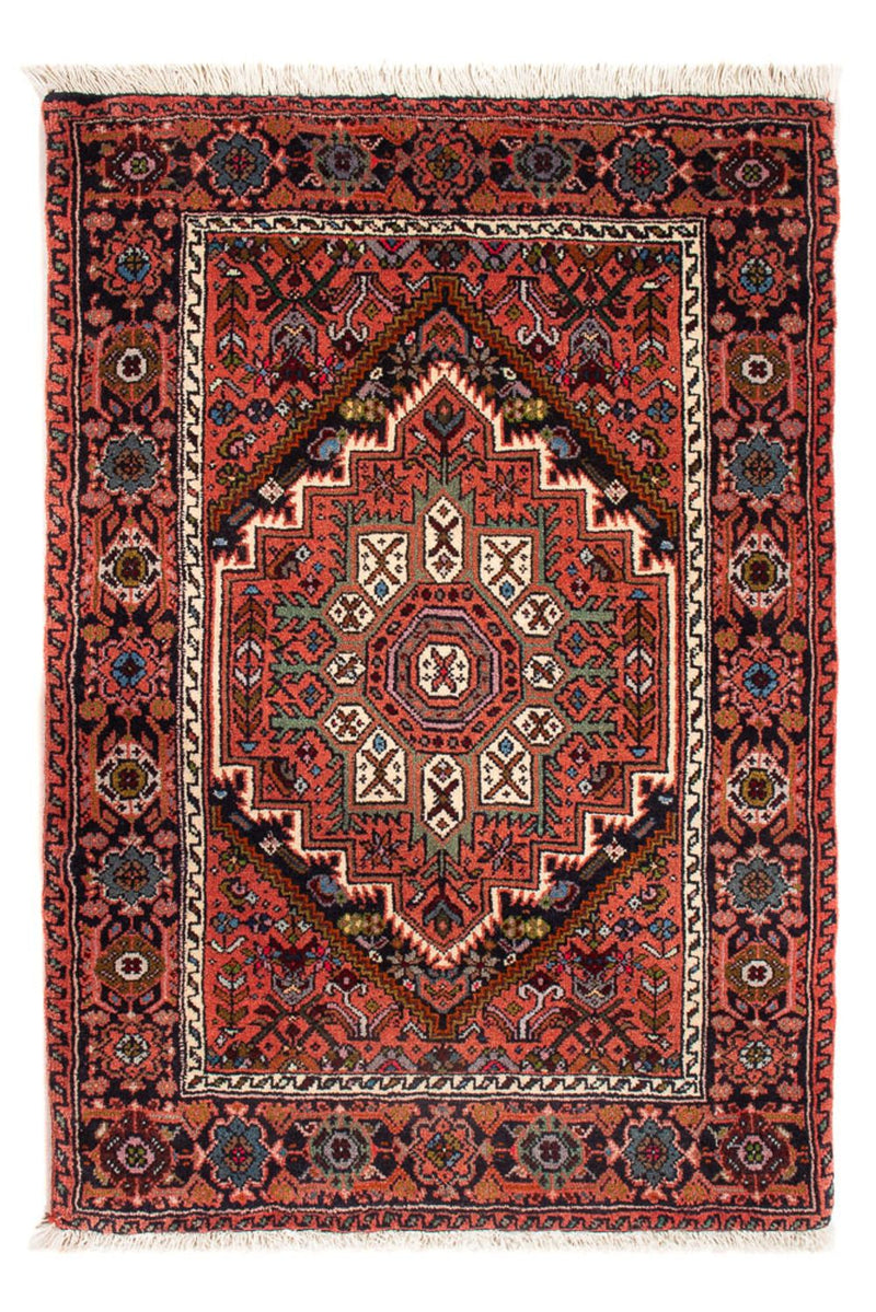 Tapis persan - Nomadic - 92 x 58 cm - rouge