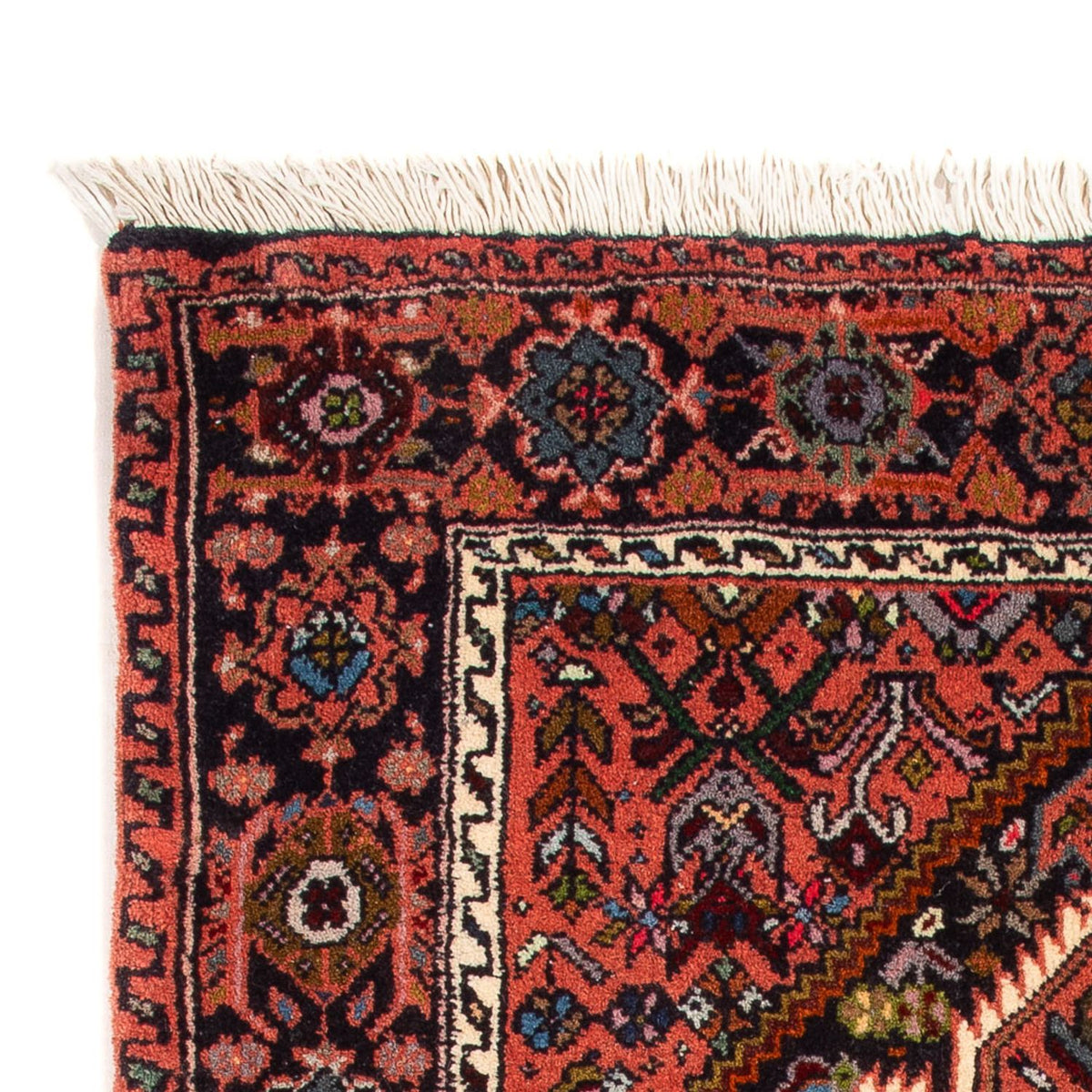 Tapis persan - Nomadic - 92 x 58 cm - rouge