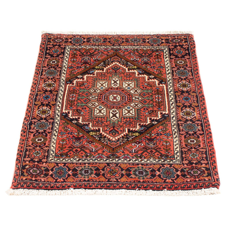 Tapis persan - Nomadic - 92 x 58 cm - rouge