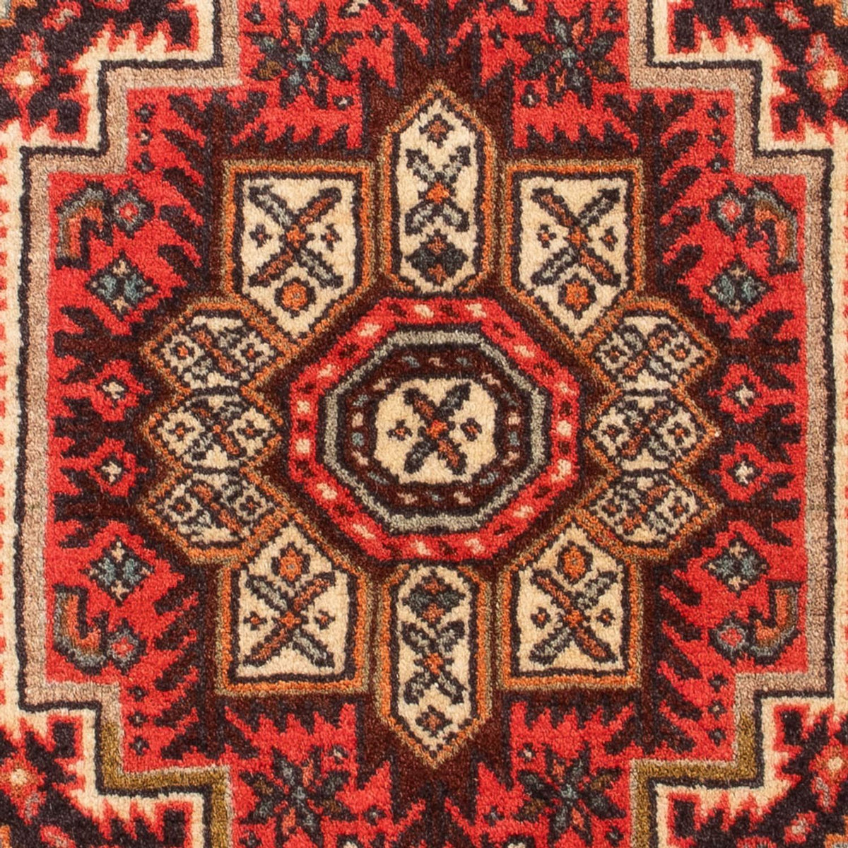 Tapis persan - Nomadic - 99 x 60 cm - rouge