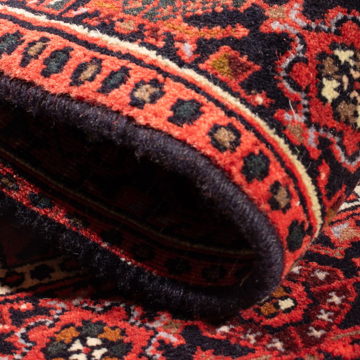 Tapis persan - Nomadic - 95 x 60 cm - rouge