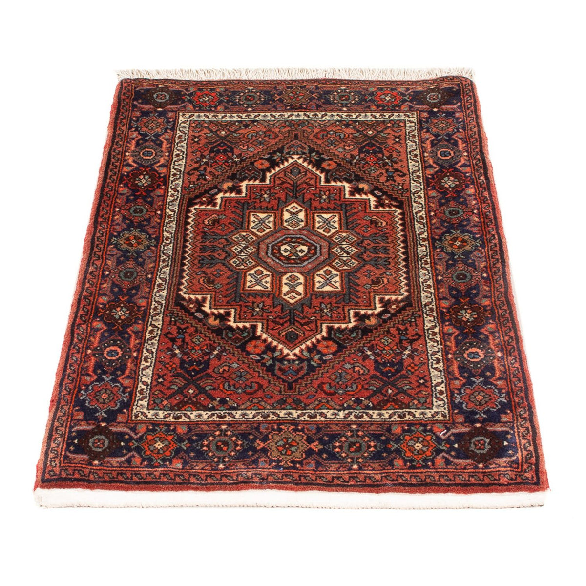 Tapis persan - Nomadic - 72 x 52 cm - rouge