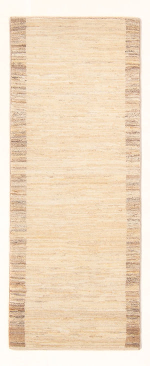 Tapis de couloir Tapis Gabbeh - Persan - 190 x 80 cm - crème