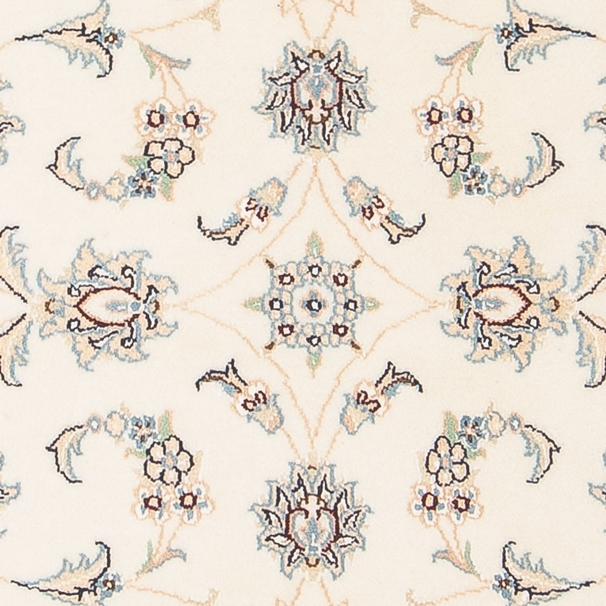 Tapis persan - Nain - Premium - 115 x 74 cm - crème