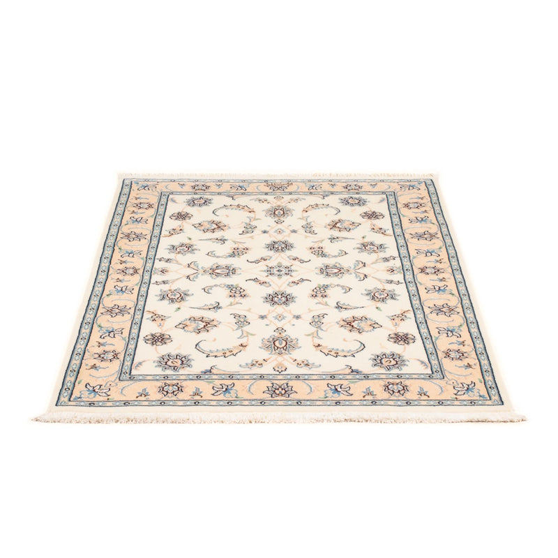 Tapis persan - Nain - Premium - 115 x 74 cm - crème