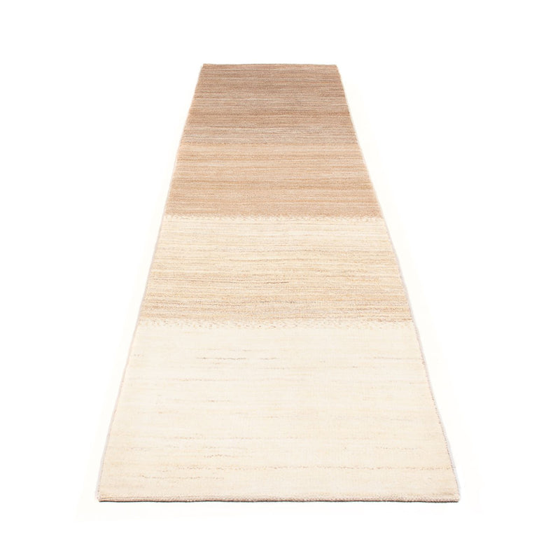 Tapis de couloir Tapis Gabbeh - Persan - 345 x 87 cm - naturel