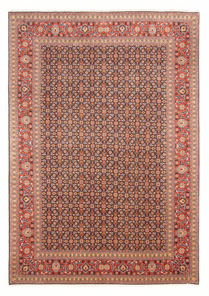 Tapis persan - Tabriz - Royal - 307 x 204 cm - bleu foncé