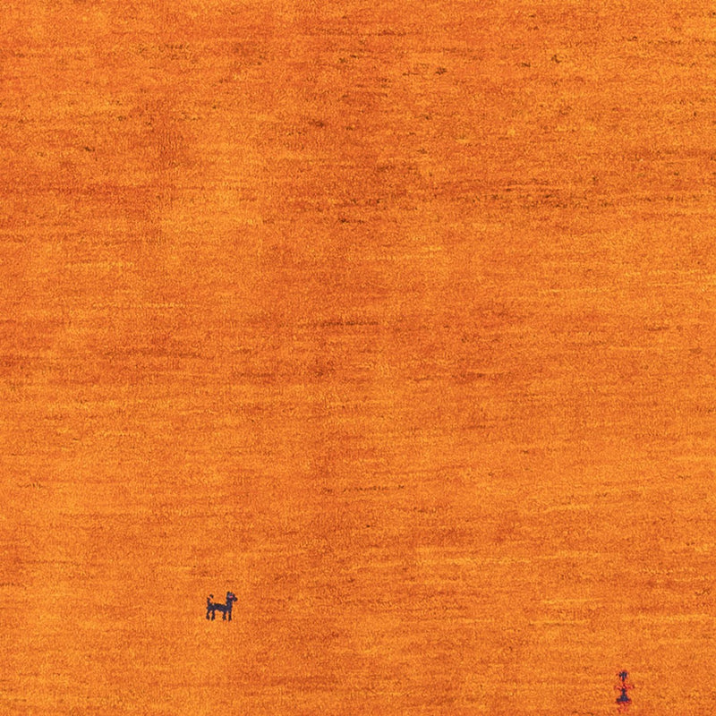 Tapis Gabbeh - Persan - 230 x 174 cm - orange