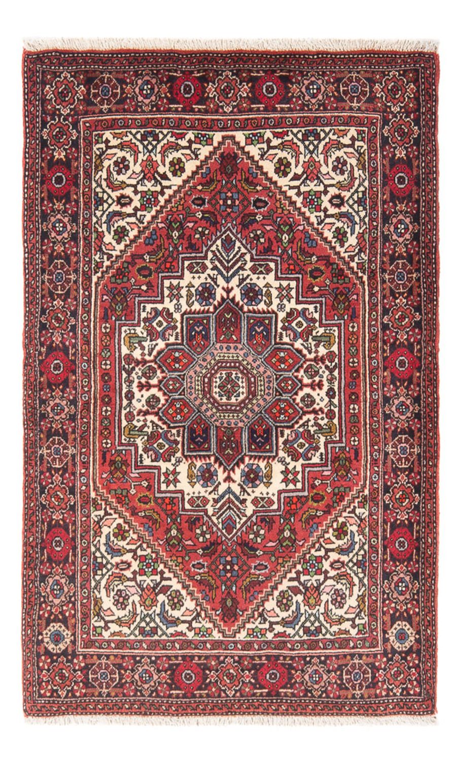 Tapis persan - Nomadic - 126 x 81 cm - rouille