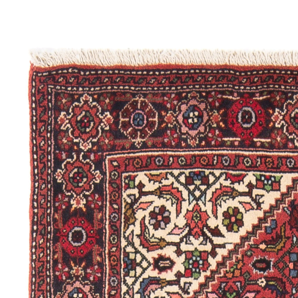 Tapis persan - Nomadic - 126 x 81 cm - rouille
