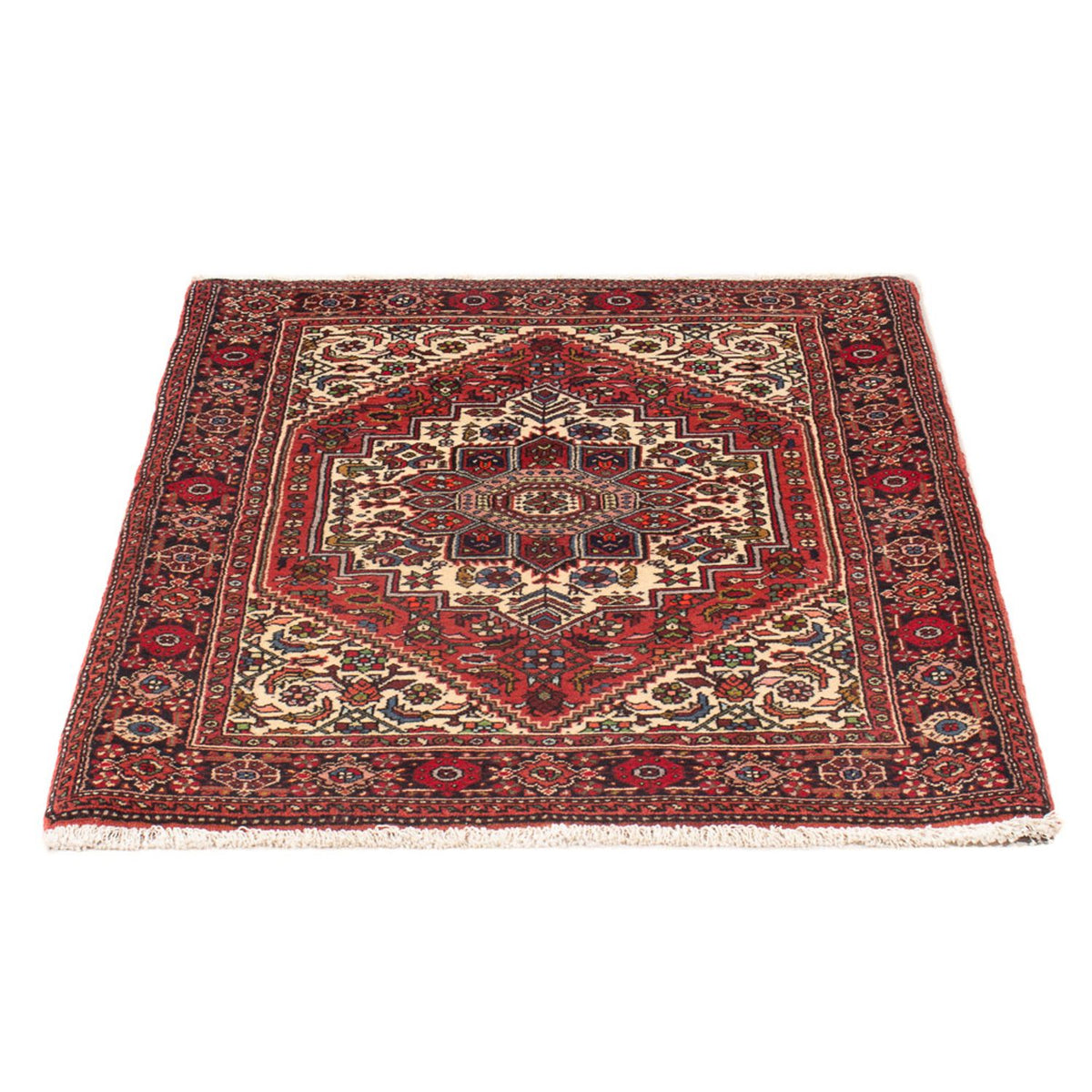 Tapis persan - Nomadic - 126 x 81 cm - rouille