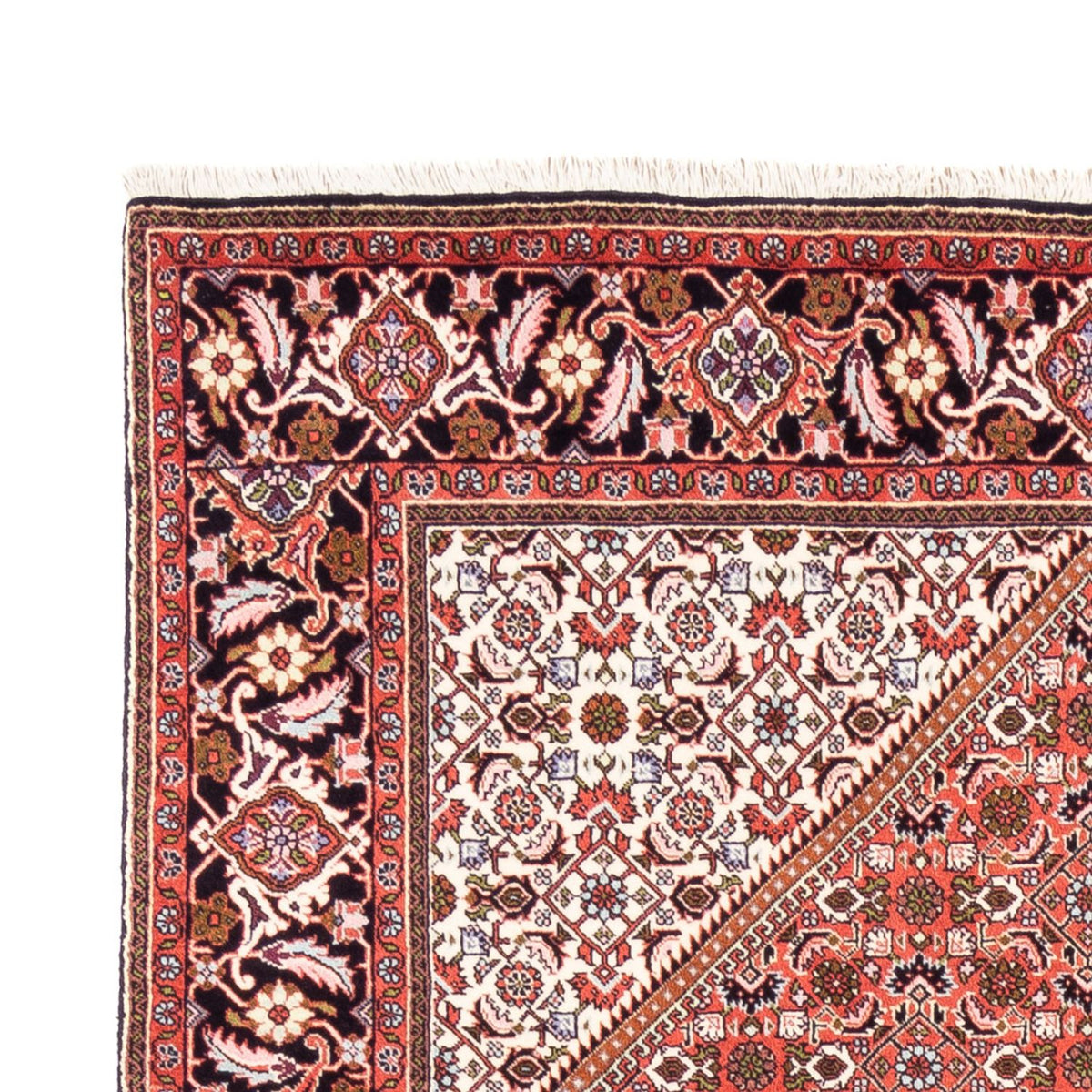 Tapis persan - Bidjar - 235 x 168 cm - rouge