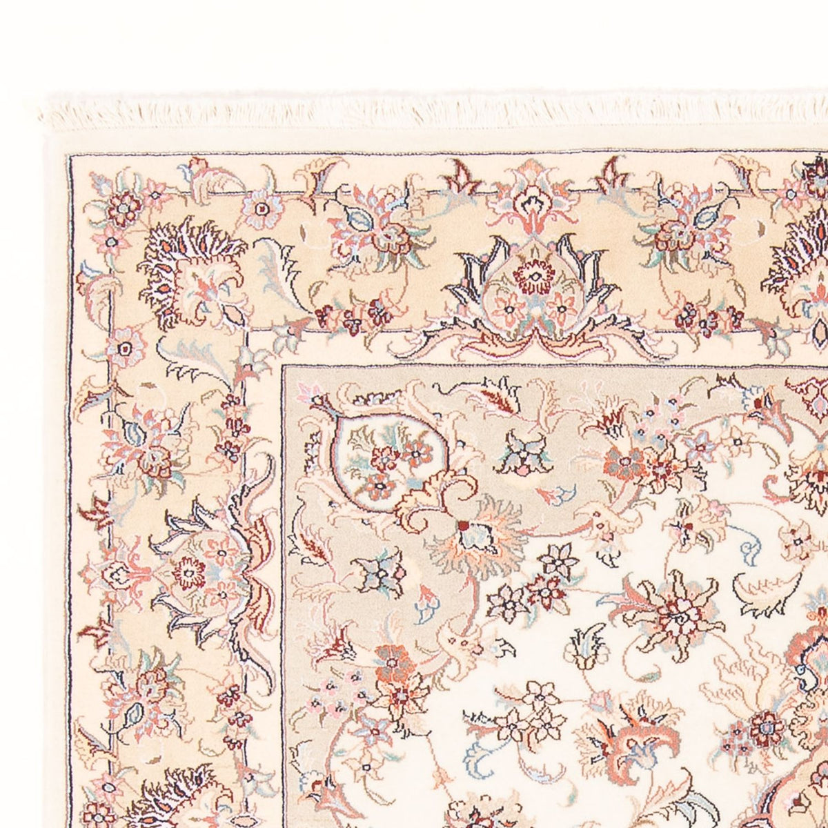 Tapis persan - Tabriz - Royal - 195 x 150 cm - crème