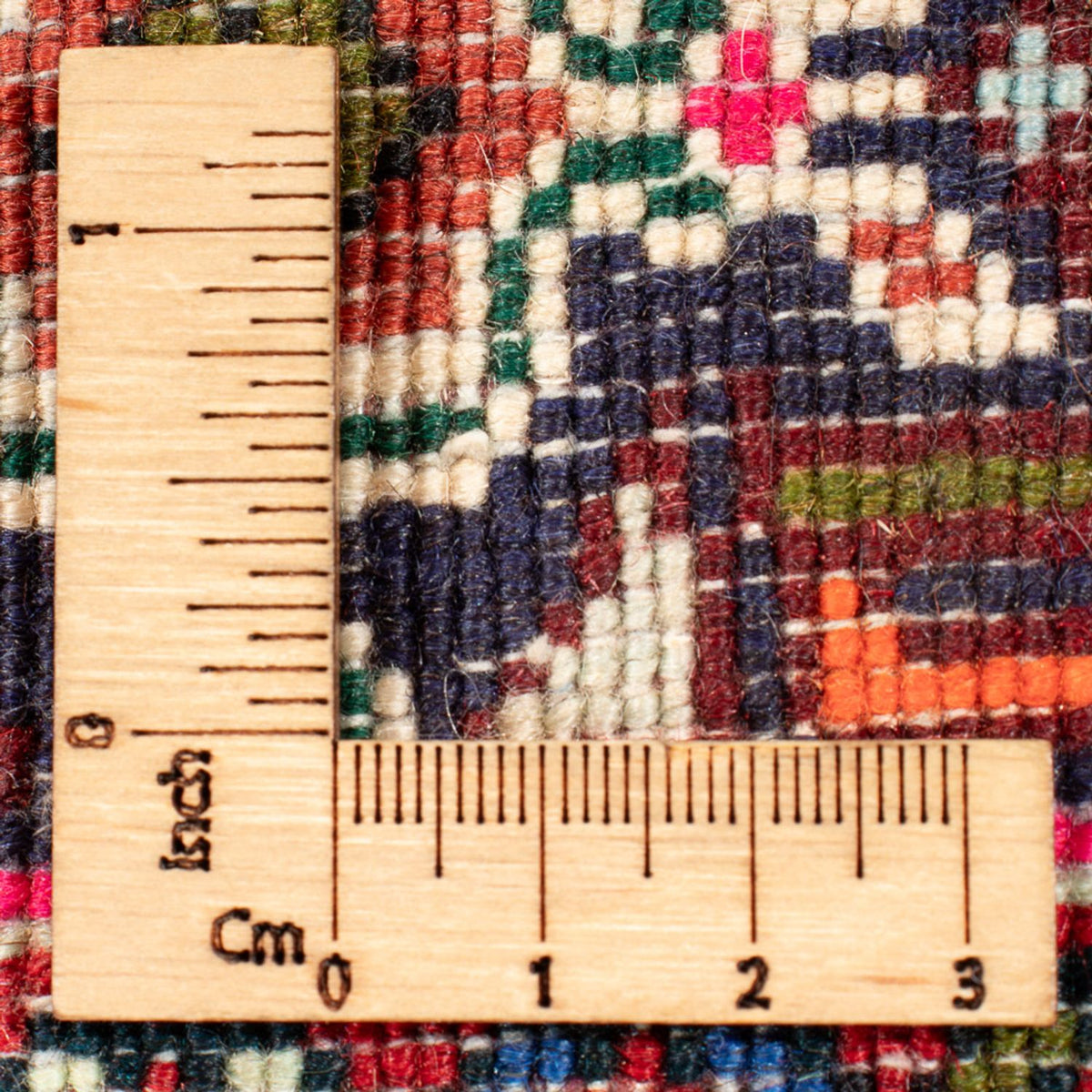 Tapis persan - Nomadic - 88 x 58 cm - rouge