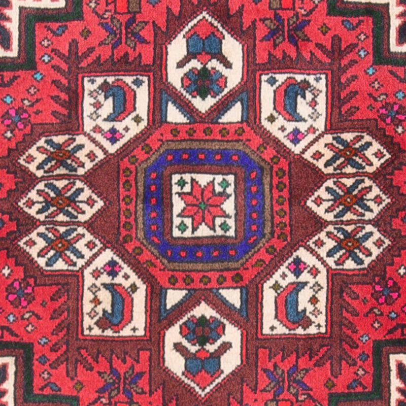 Tapis persan - Nomadic - 117 x 80 cm - rouge