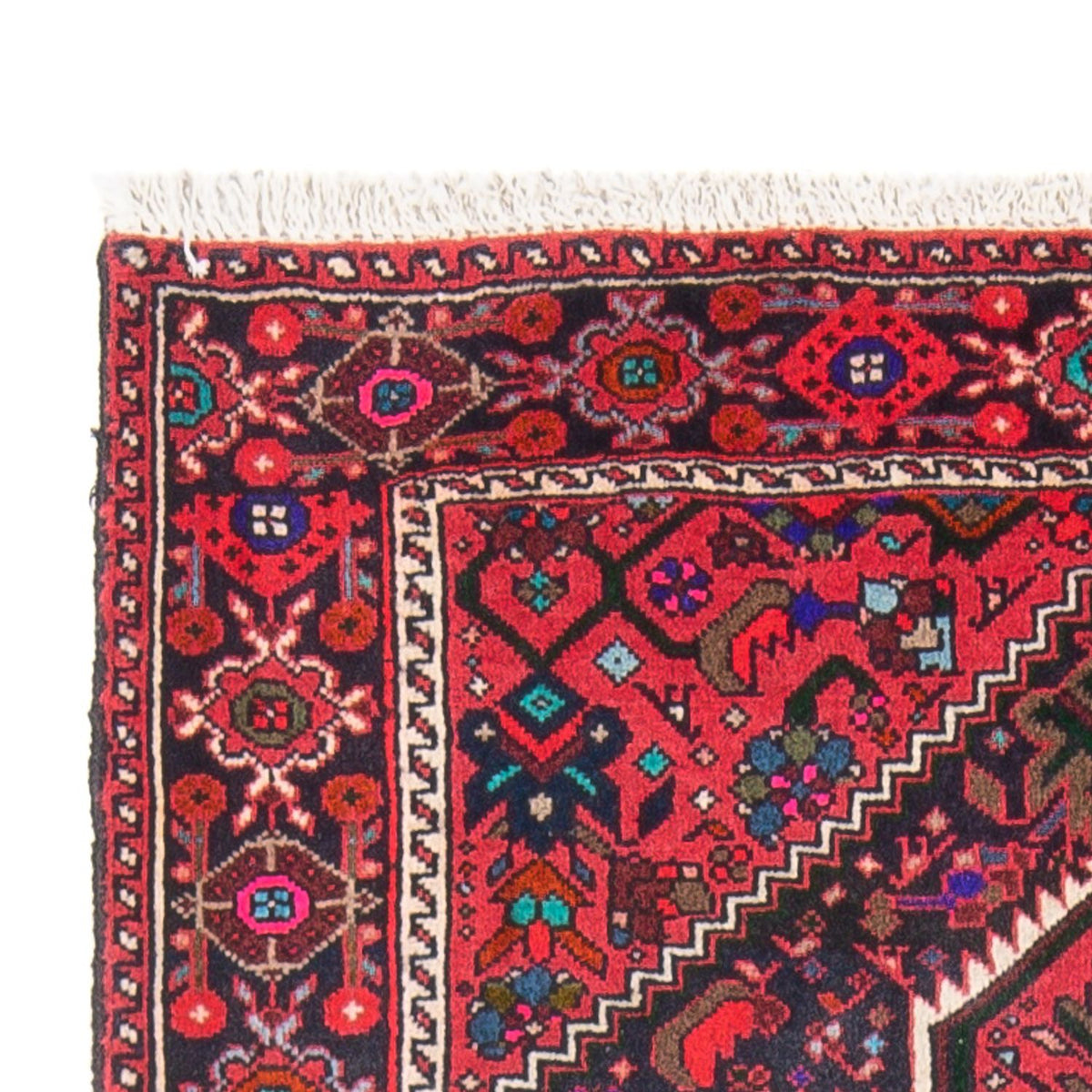 Tapis persan - Nomadic - 117 x 80 cm - rouge