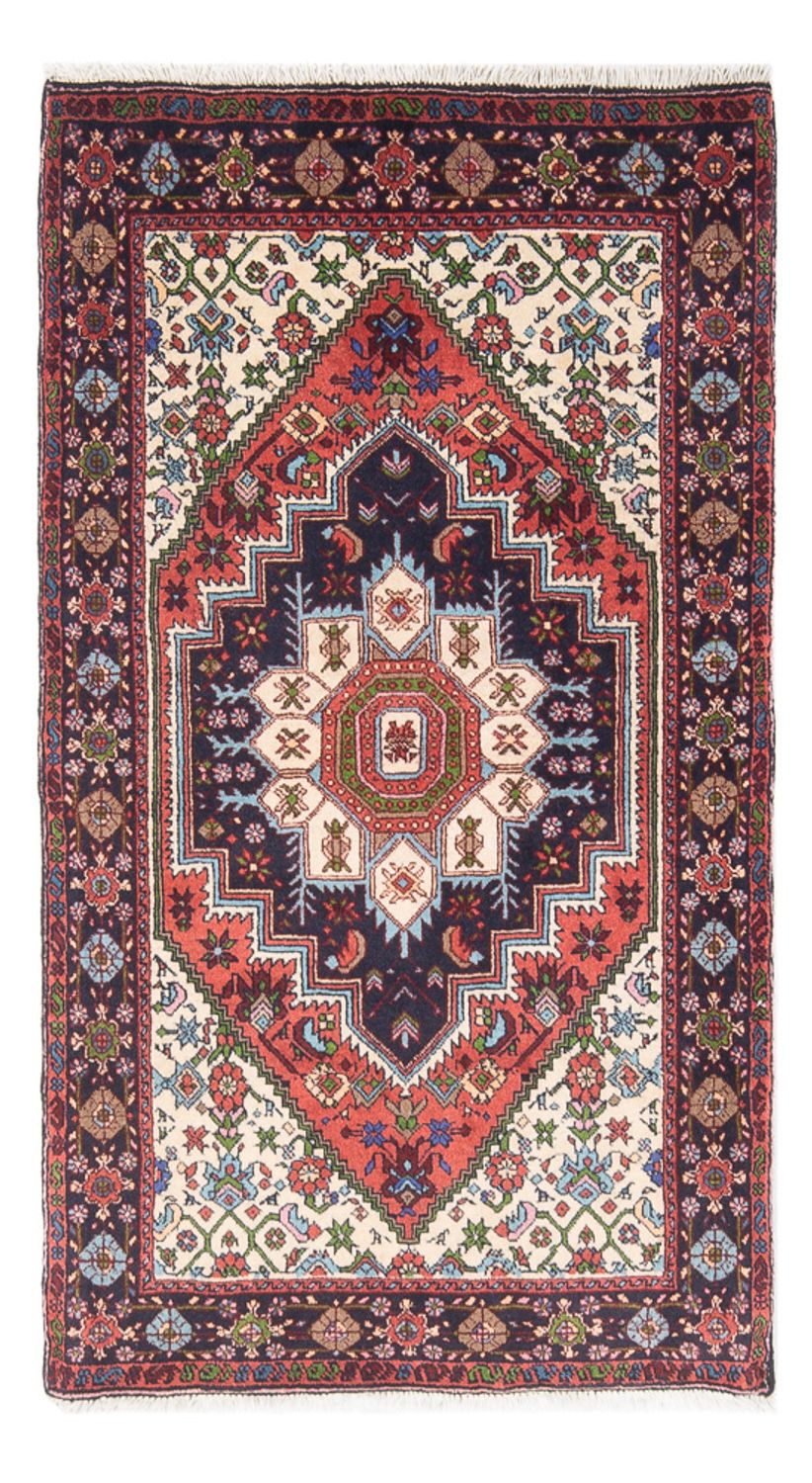 Tapis persan - Nomadic - 132 x 76 cm - crème