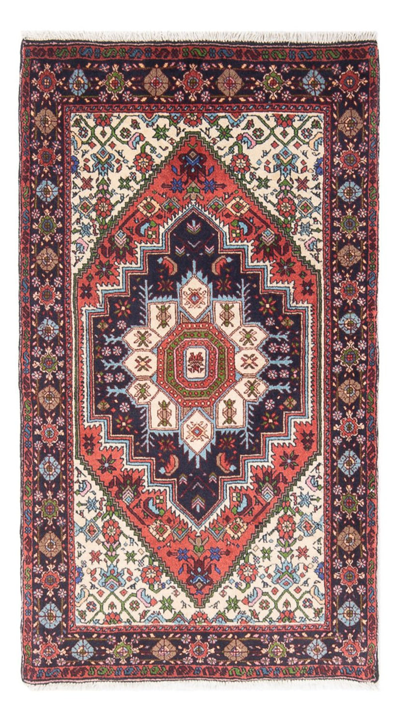 Tapis persan - Nomadic - 132 x 76 cm - crème