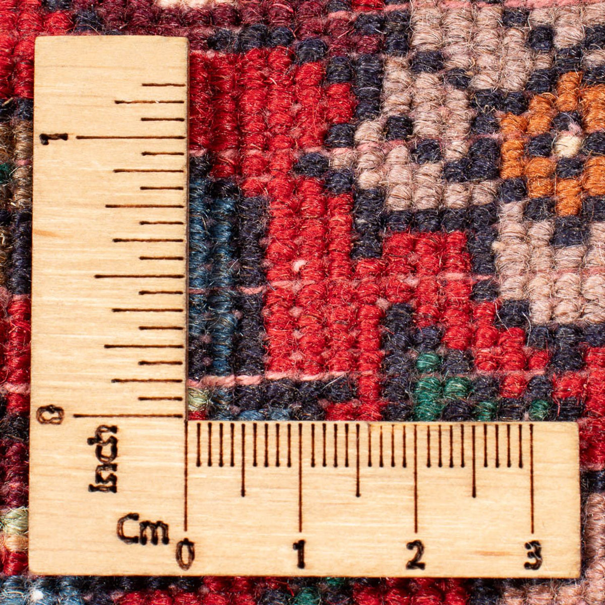 Tapis persan - Nomadic - 86 x 60 cm - rouge