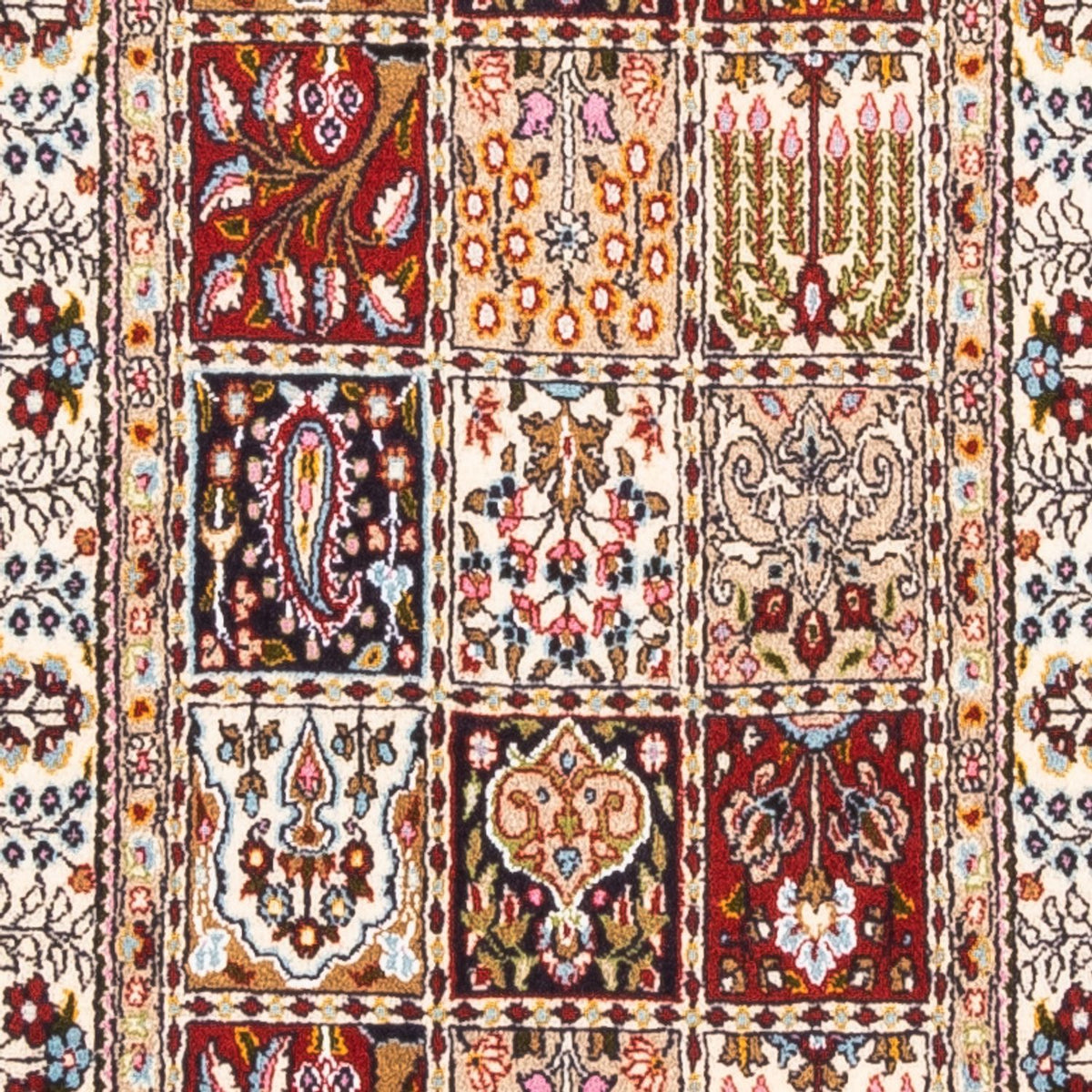 Tapis de couloir Tapis persan - Classique - 295 x 80 cm - multicolore