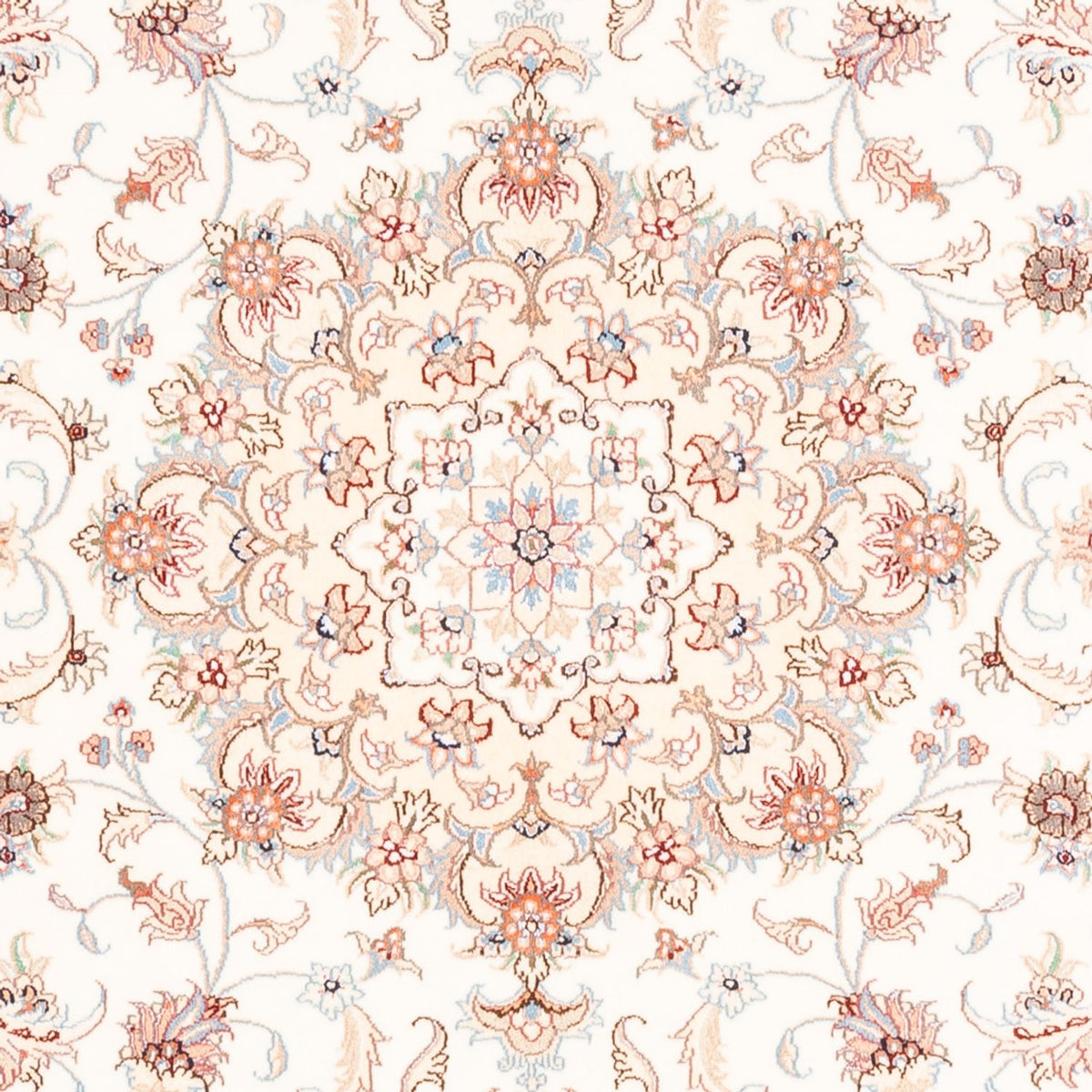 Tapis persan - Tabriz - 196 x 153 cm - crème