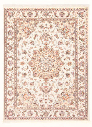 Tapis persan - Tabriz - Royal - 203 x 148 cm - crème