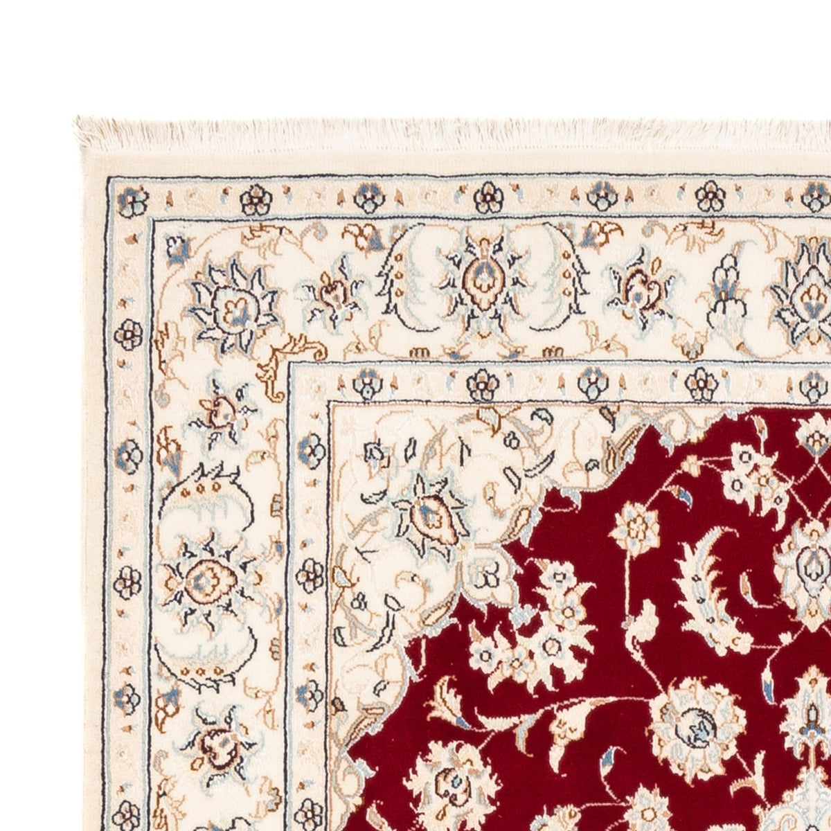 Tapis persan - Nain - Premium - 176 x 117 cm - rouge