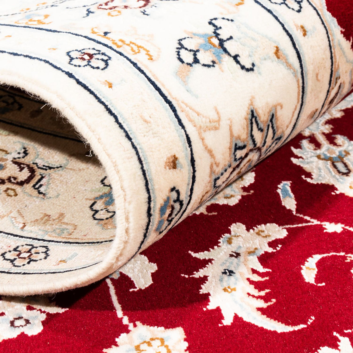 Tapis persan - Nain - Premium - 176 x 117 cm - rouge