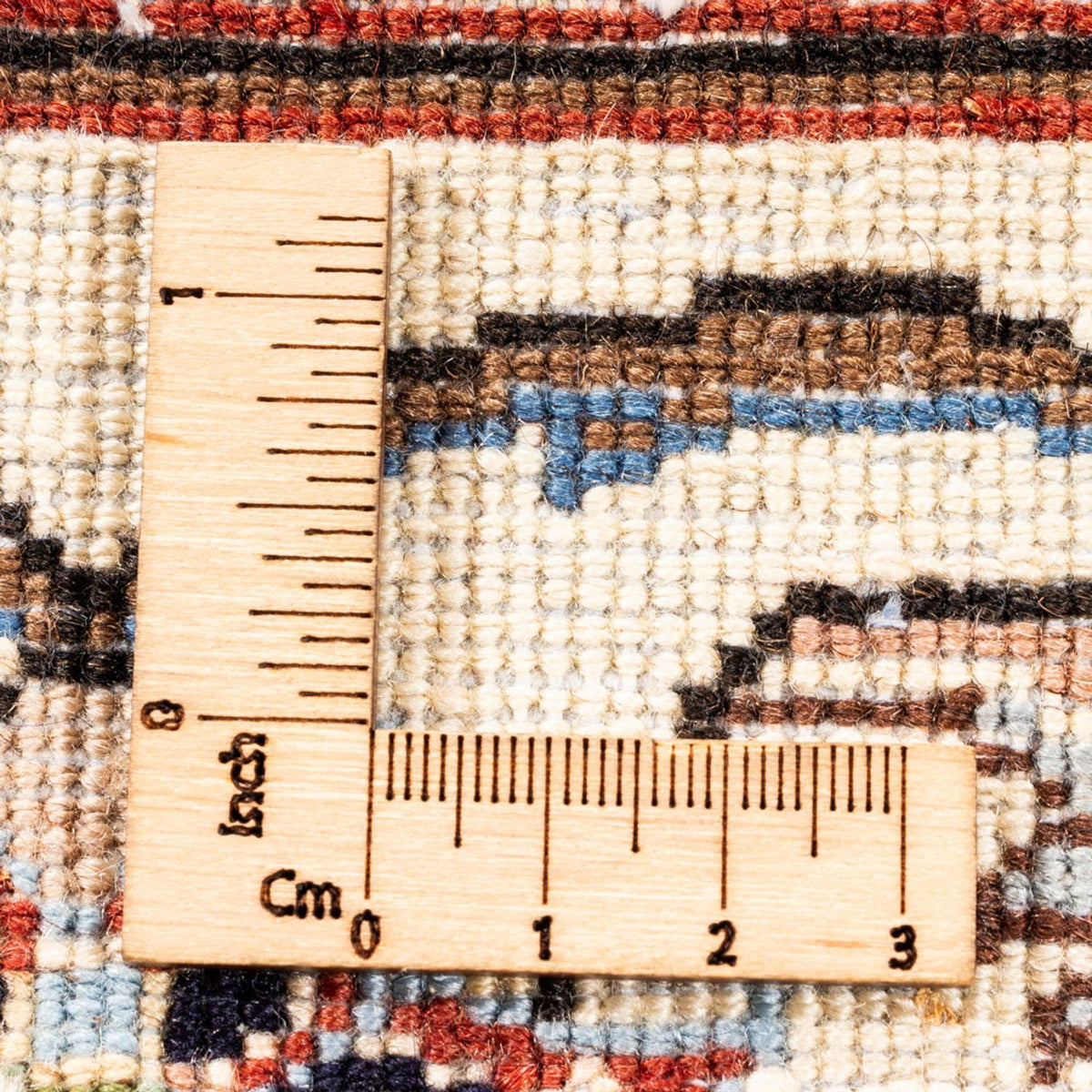 Tapis persan - Classique carré  - 217 x 196 cm - beige foncé