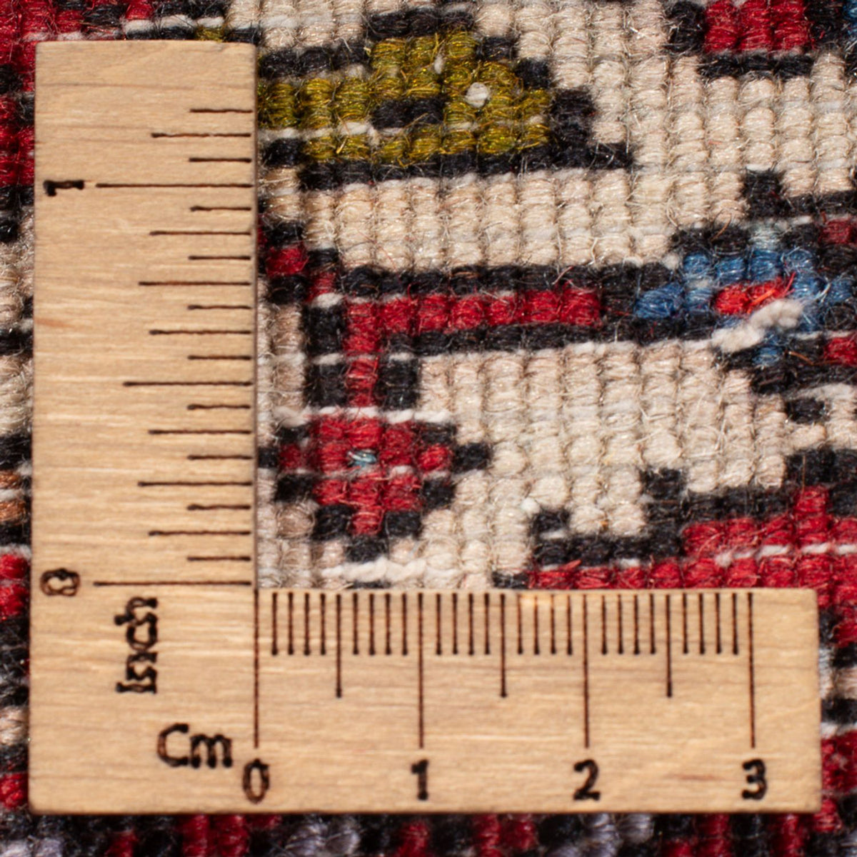 Tapis persan - Nomadic - 122 x 78 cm - crème