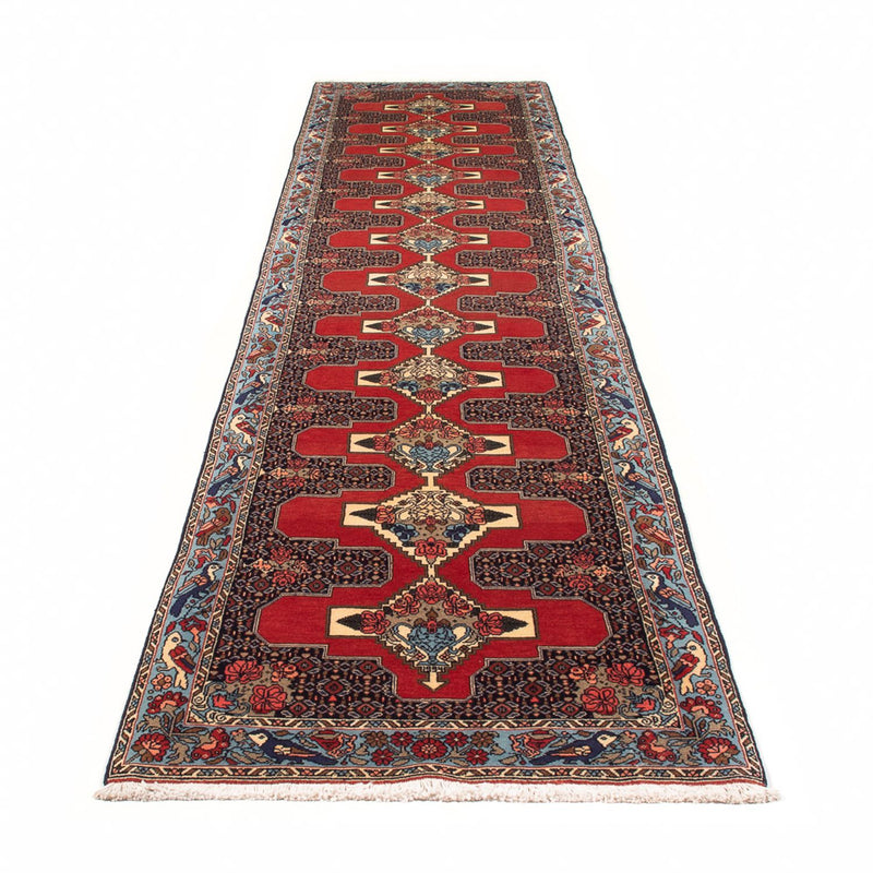 Tapis de couloir Tapis persan - Classique - 378 x 89 cm - rouge
